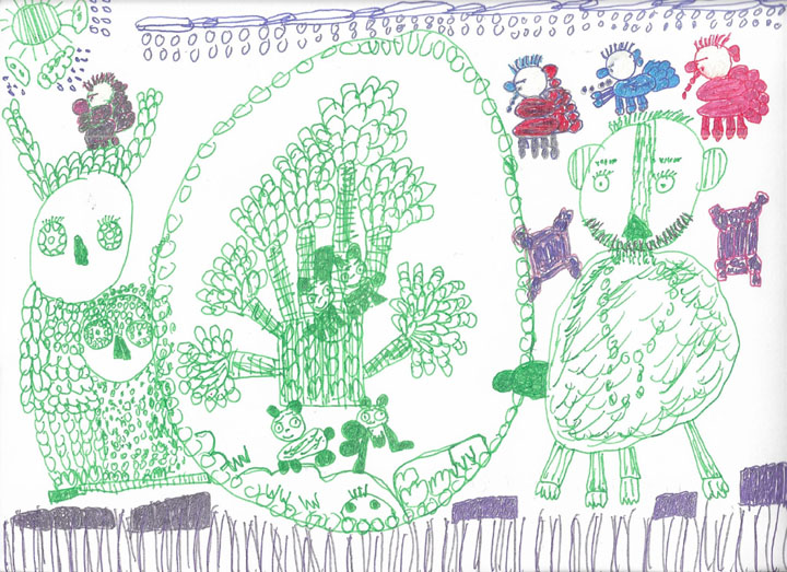 NEW Pottery Barn Kids TWIN Sheet Celeste Fairy Unicorn Fairytale Moon Swan 